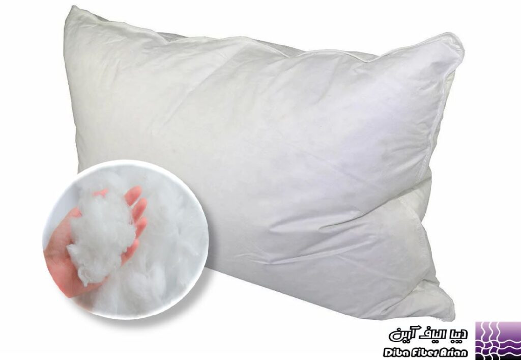 Synthetic fiber for pillows
